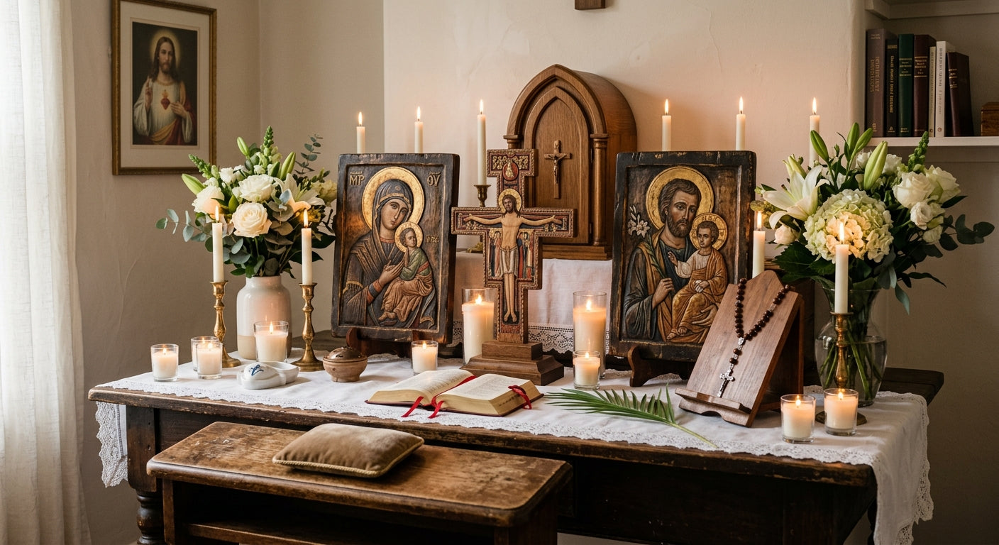 Imágenes religiosas para el hogar: cómo crear un espacio sagrado