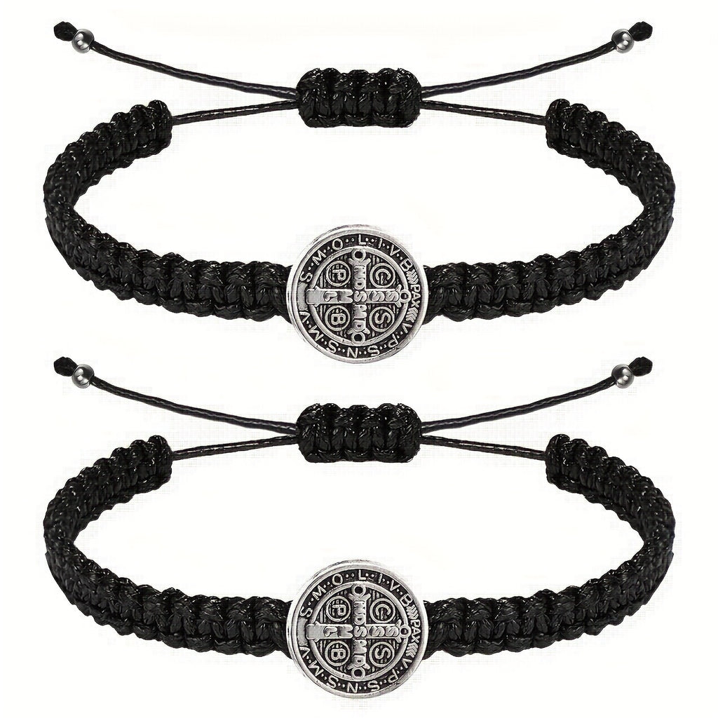 Pulseras Trenzadas San Benito - Pack de 2 — vista completa del producto