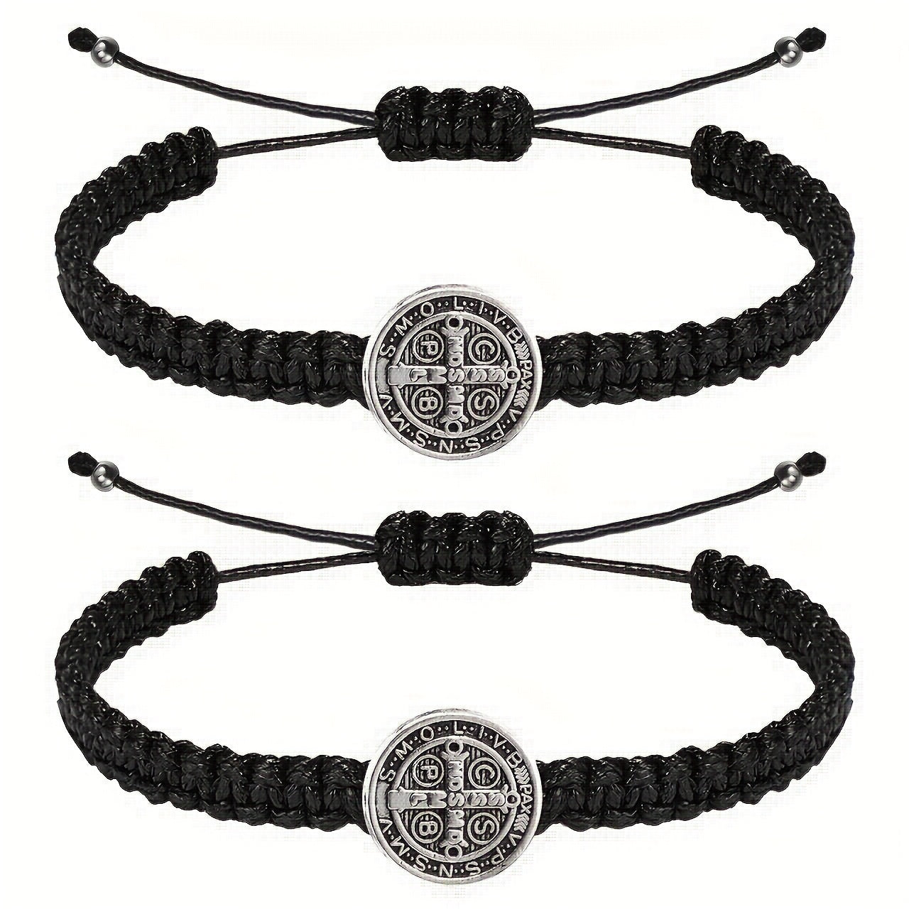 Pulseras Trenzadas San Benito - Pack de 2 — vista completa del producto