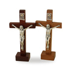 Cruz de Madera con Jesus: Simbolo de Fe y Proteccion — vista completa del producto