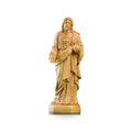 Escultura del Sagrado Corazon de Jesus en Madera - Arte Devoci... — vista completa del producto