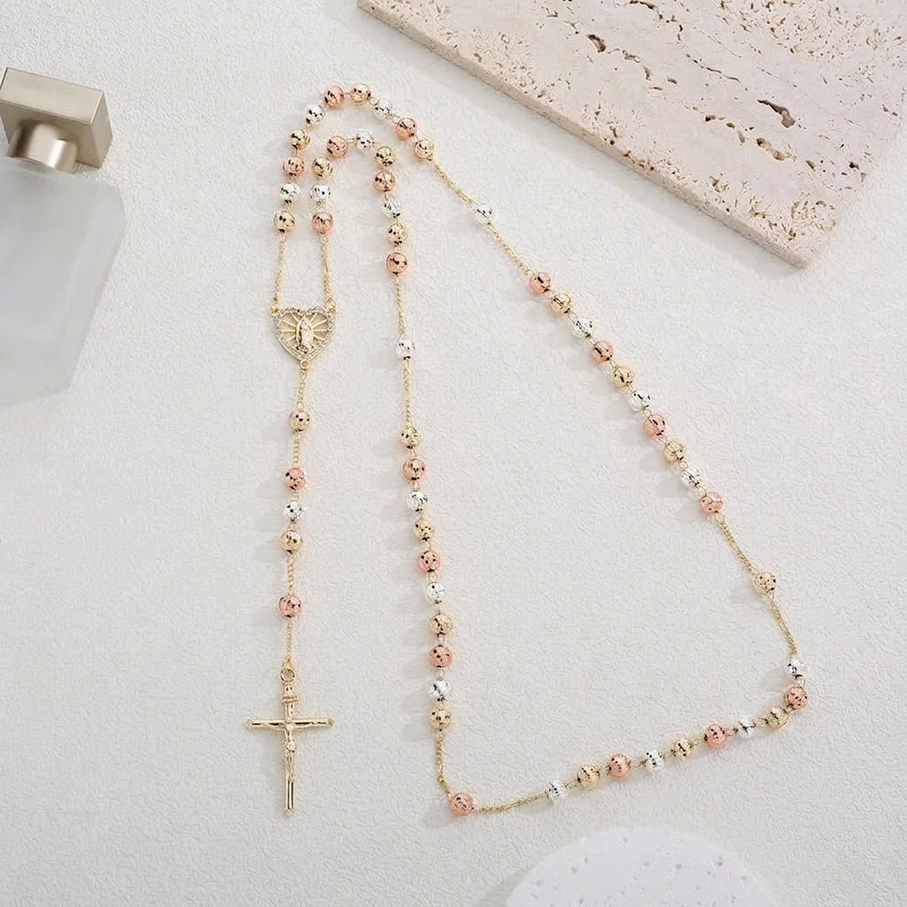 Rosario de la Virgen de Guadalupe — accesorio de fe catolica