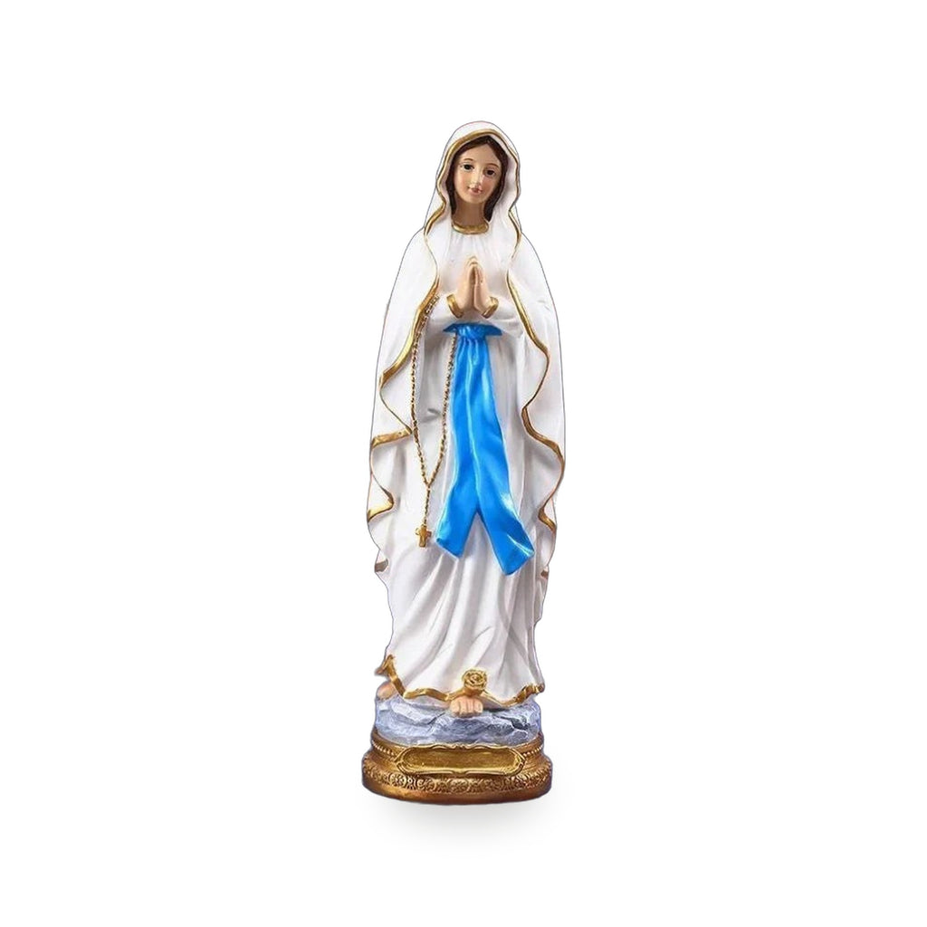 Escultura de la Virgen Maria en Resina: Luz y Fe — vista completa del producto