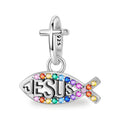 Ichtus Jesus - Dije de Plata 925 — vista completa del producto