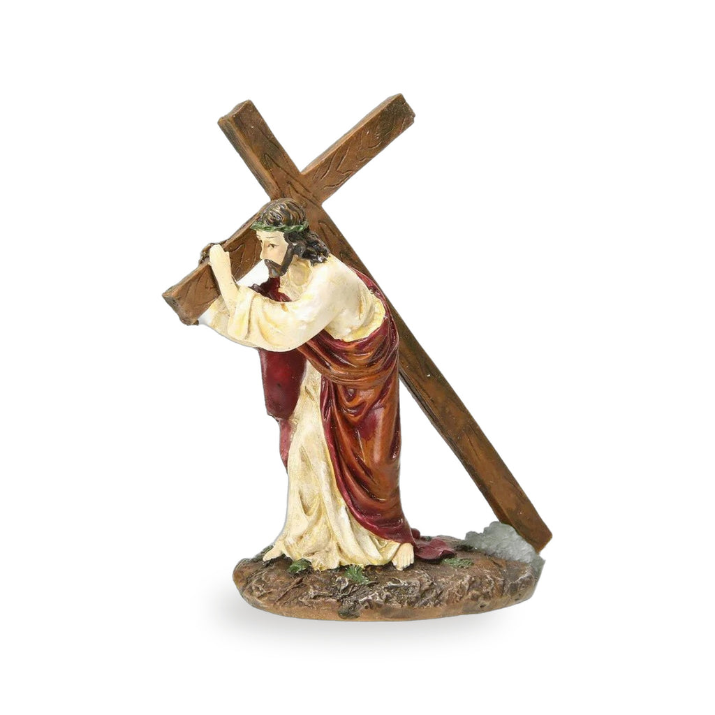 Escultura de Cristo en Resina: Fe y Arte — vista completa del producto