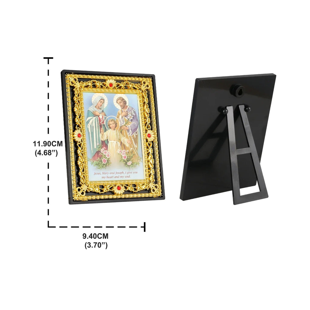Marco Dorado de Iconos Sagrados — icono sacro devocional en uso