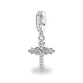 Cruz del Amor Eterno - Dije de Plata 925 — vista completa del producto
