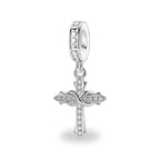 Cruz del Amor Eterno - Dije de Plata 925 — vista completa del producto