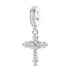 Cruz del Amor Eterno - Dije de Plata 925 — vista completa del producto