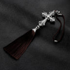 Cruz de Cristal para Espejo Retrovisor del Auto - Fe, Protecci... — accesorio de fe y devocion