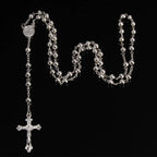 Rosario Dorado con Cruz de Fe — regalo espiritual para primera comunion