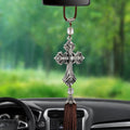 Cruz de Cristal para Espejo Retrovisor del Auto - Fe, Protecci... — vista completa del producto