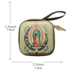 Primer plano del rosario — Bolsa de Almacenamiento para Rosario de la Virgen Maria