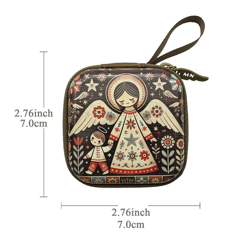Bolsa de Almacenamiento para Rosario de la Virgen Maria — presentacion de regalo devocional