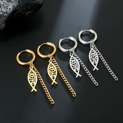 Pendientes de Luz con Símbolos de Fe