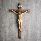 Crucifijo de Jesus — accesorio de fe catolica