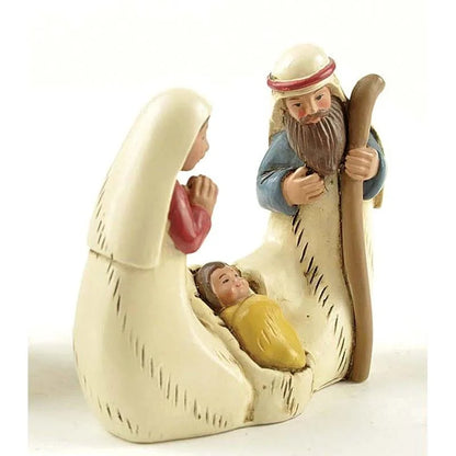 Figuras de Navidad católicas, artesanías de nacimiento de Jesús, decoración de resina, adornos de Cristo, regalos para amigos, decoración del hogar, 1 ud.