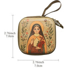 Bolsa de Almacenamiento para Rosario de la Virgen Maria — coleccion Corazon Santo, fe en cada pieza