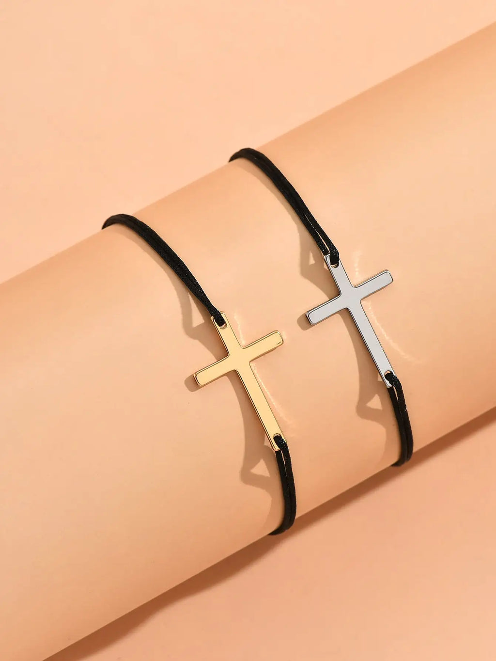 Detalle del pulsera — Pulseras de Fe y Amor · Conjunto Minimalista