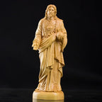 Escultura del Sagrado Corazon de Jesus en Madera - Arte Devoci... — vista completa del producto