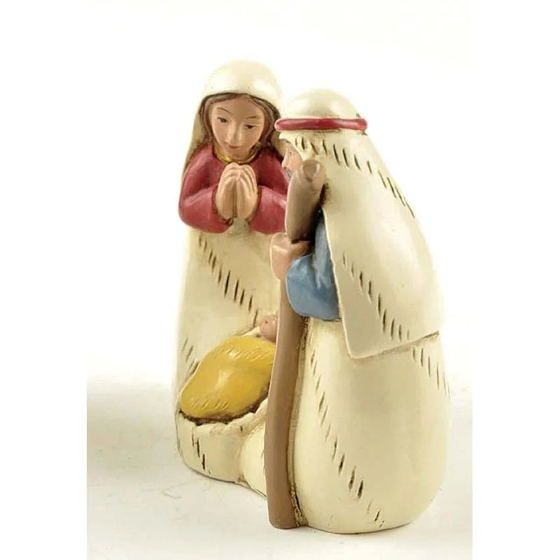 Figuras de Navidad católicas, artesanías de nacimiento de Jesús, decoración de resina, adornos de Cristo, regalos para amigos, decoración del hogar, 1 ud.
