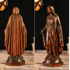 Escultura de la Virgen Maria — accesorio de fe catolica