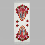 Detalle de la cadena y acabado — Chal Devocional Virgen de Guadalupe