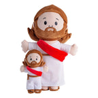 Peluche de Jesús — detalle en primer plano