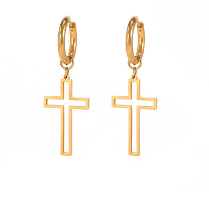 Pendientes de Luz con Símbolos de Fe