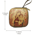 Bolsa de Almacenamiento para Rosario de la Virgen Maria — fe y devocion en cada detalle