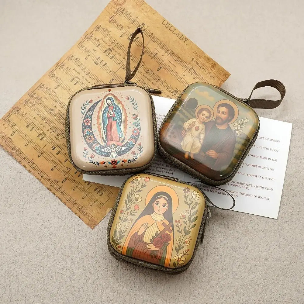Bolsa de Almacenamiento para Rosario de la Virgen María