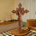 Cruz de San Benito en Madera - Simbolo de Fe y Tradicion — vista completa del producto