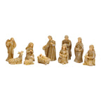 Conjunto de Nacimiento en Resina: Simbolo de Fe y Luz — pieza artesanal devocional