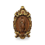 Escultura de Nuestra Senora de Guadalupe en Madera — vista completa del producto