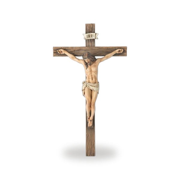 Crucifijo de Jesus en Resina: Simbolo de Fe y Proteccion — vista completa del producto