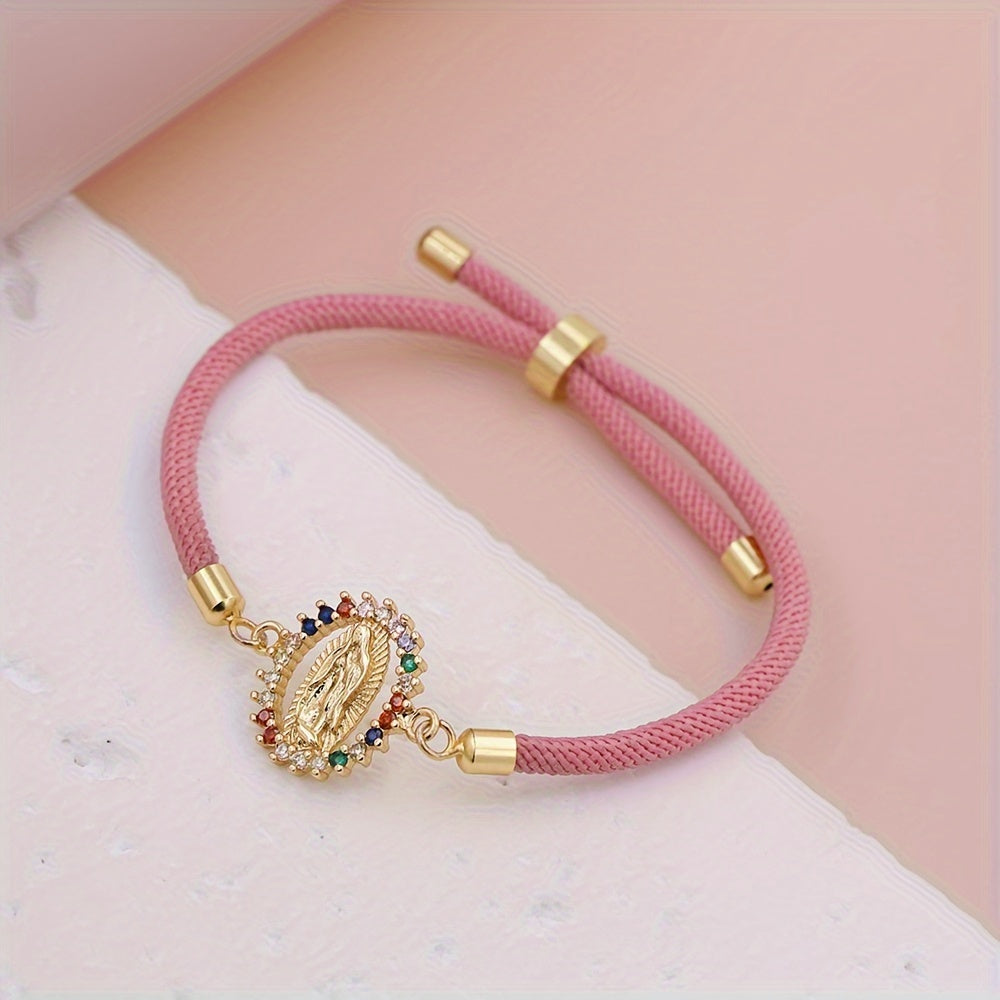Pulsera de la Virgen Maria — accesorio de fe catolica