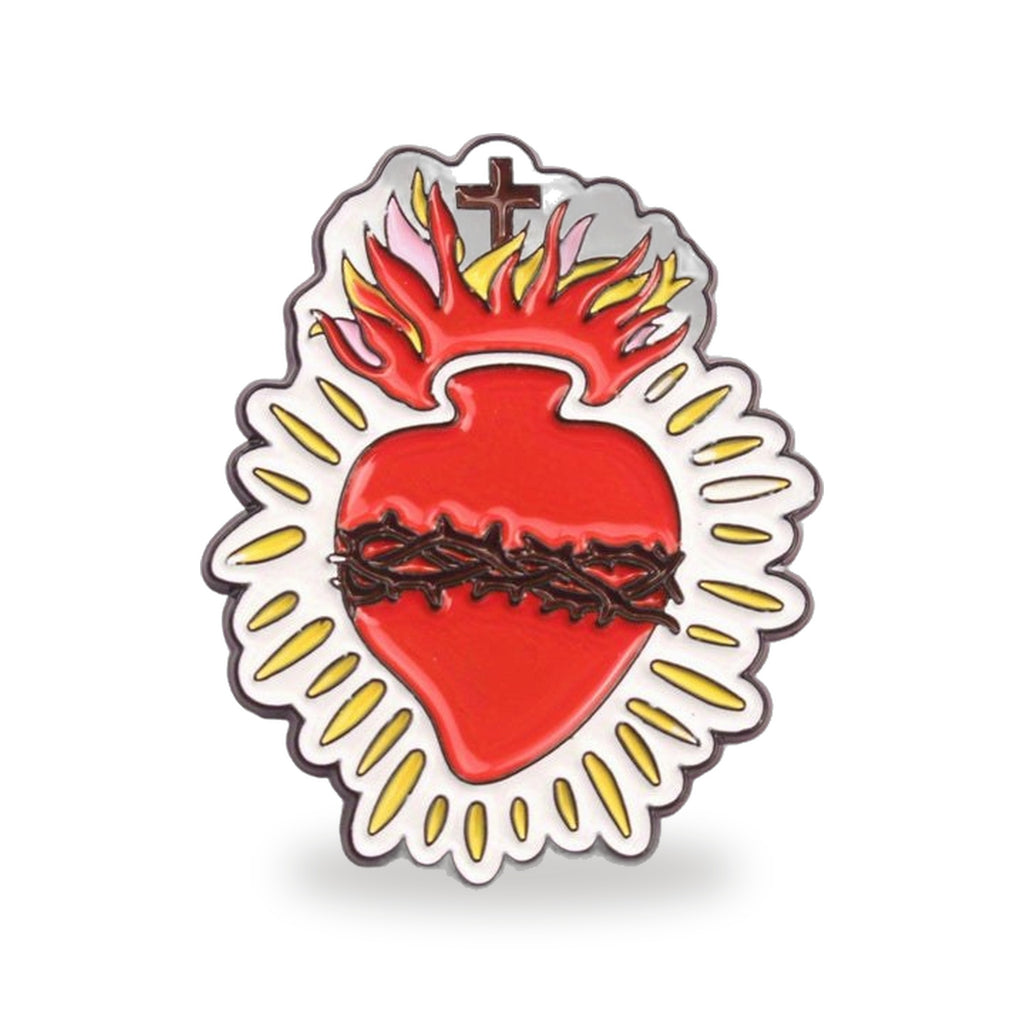 Broche Sagrado Corazon de Jesus - Pin Esmaltado — vista completa del producto