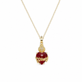 Collar del Sagrado Corazon de Jesus - vista frontal packshot fondo blanco