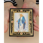 Marco Dorado de Iconos Sagrados — pieza artesanal devocional