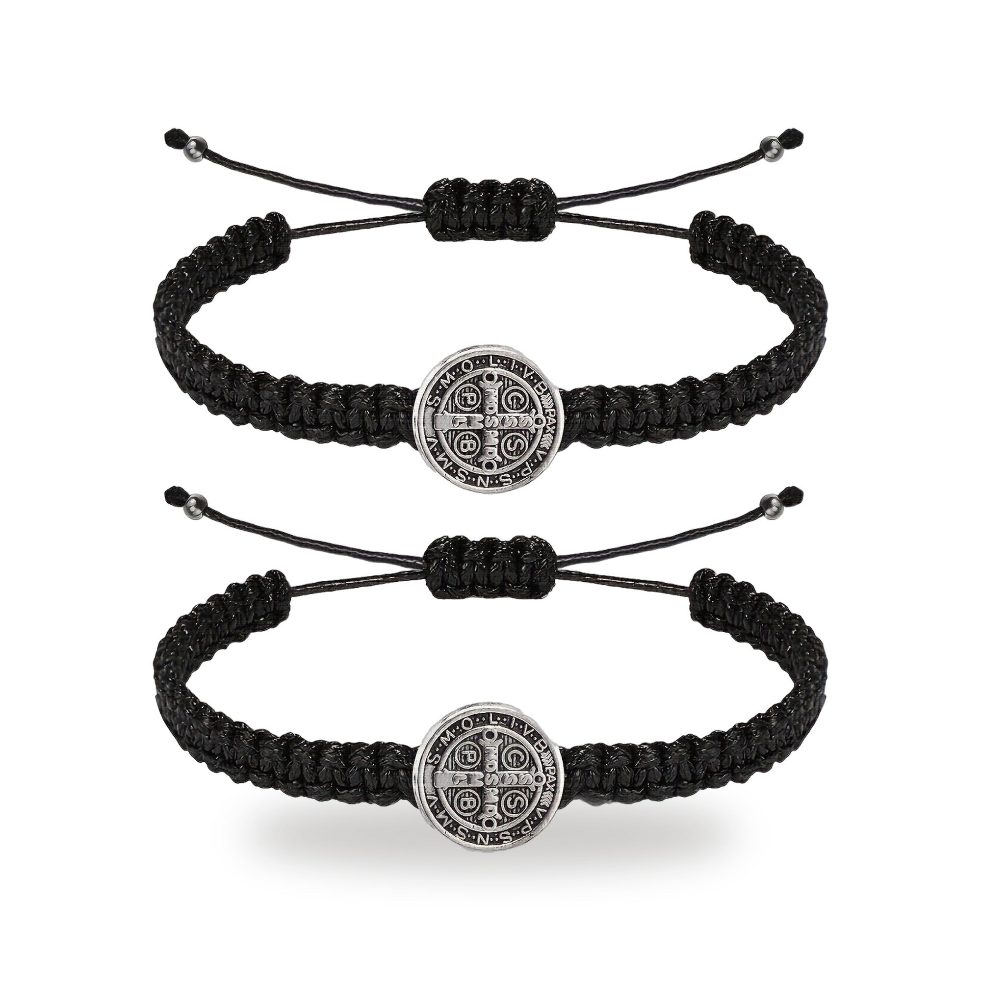 Pulseras Trenzadas San Benito - Pack de 2 — vista completa del producto
