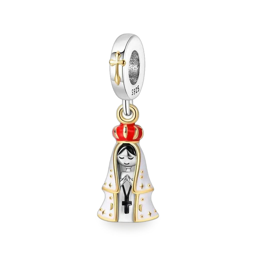 Nuestra Senora de Fatima - Dije de Plata 925 — vista completa del producto