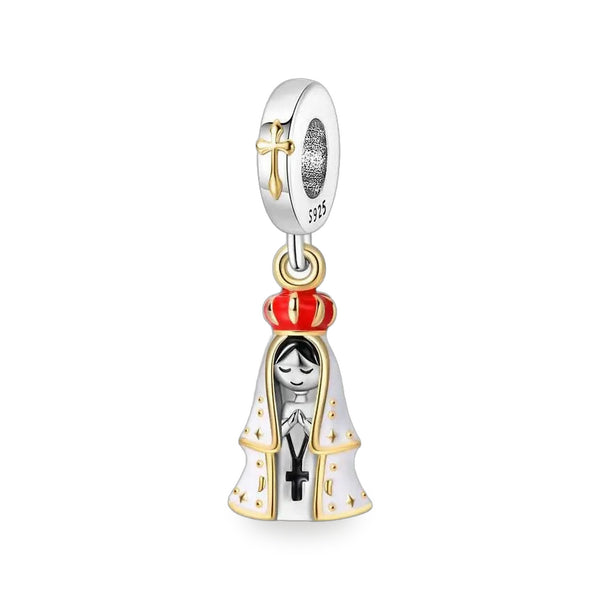 Nuestra Senora de Fatima - Dije de Plata 925 — vista completa del producto