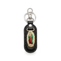 Llavero Virgen de Guadalupe en Cuero PU - Estilo Vintage — vista completa del producto