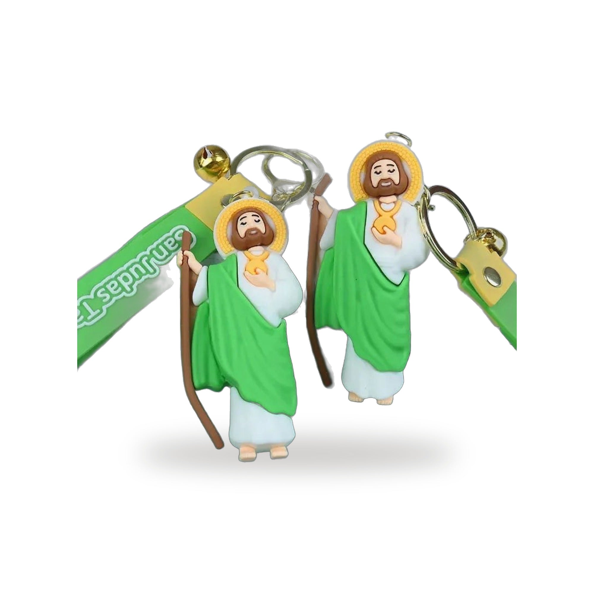 Llavero de Fe: Virgen de Guadalupe y Santos — vista completa del producto