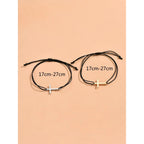 Pulseras de Fe y Amor · Conjunto Minimalista — pulsera devocional en uso