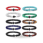 Pulsera de Oracion de Hematita y Onyx — vista completa del producto